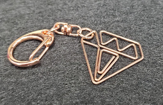 Logo Diamond Keychain