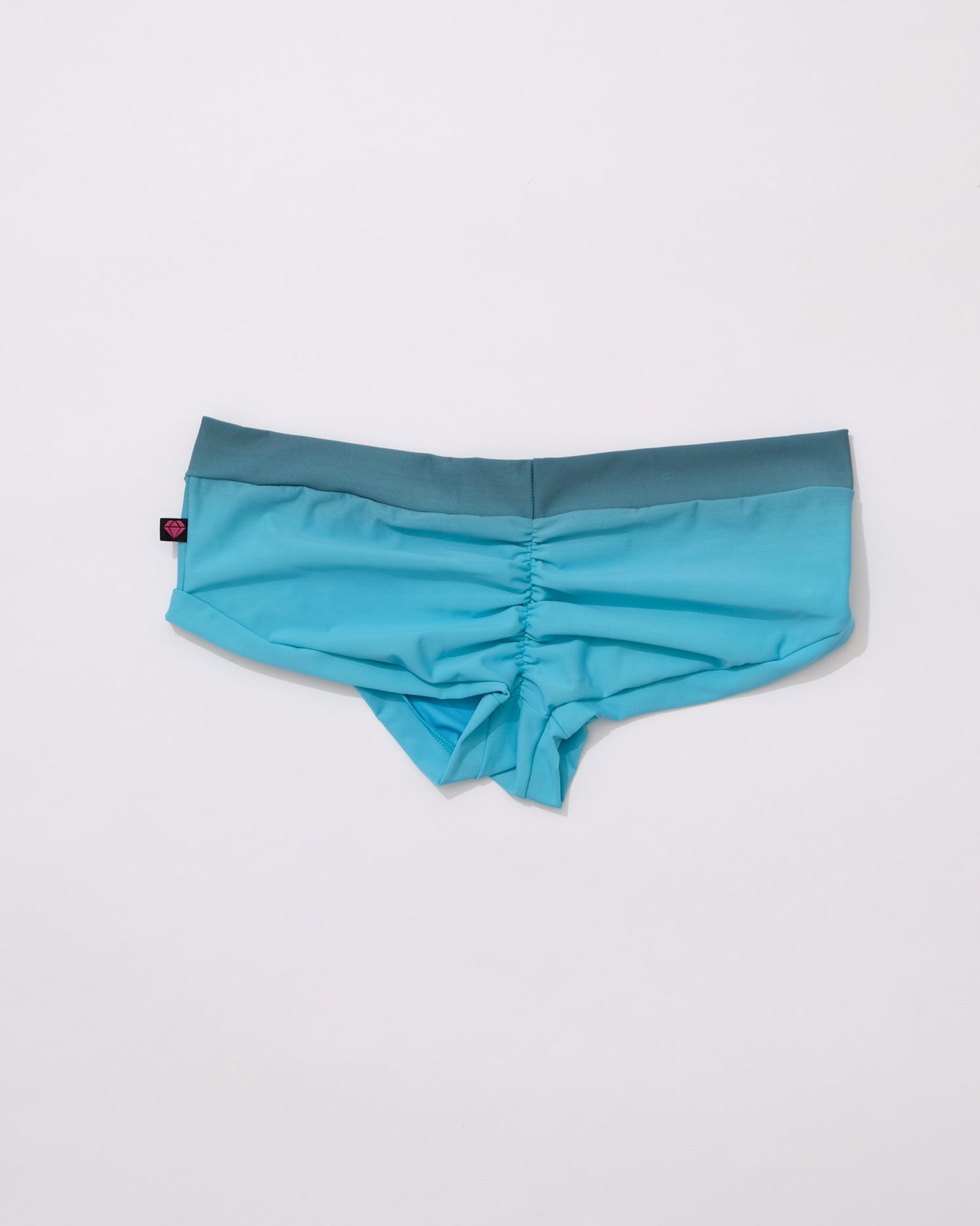 Oh Baby! It's Blue Low Ride Booty Shorts