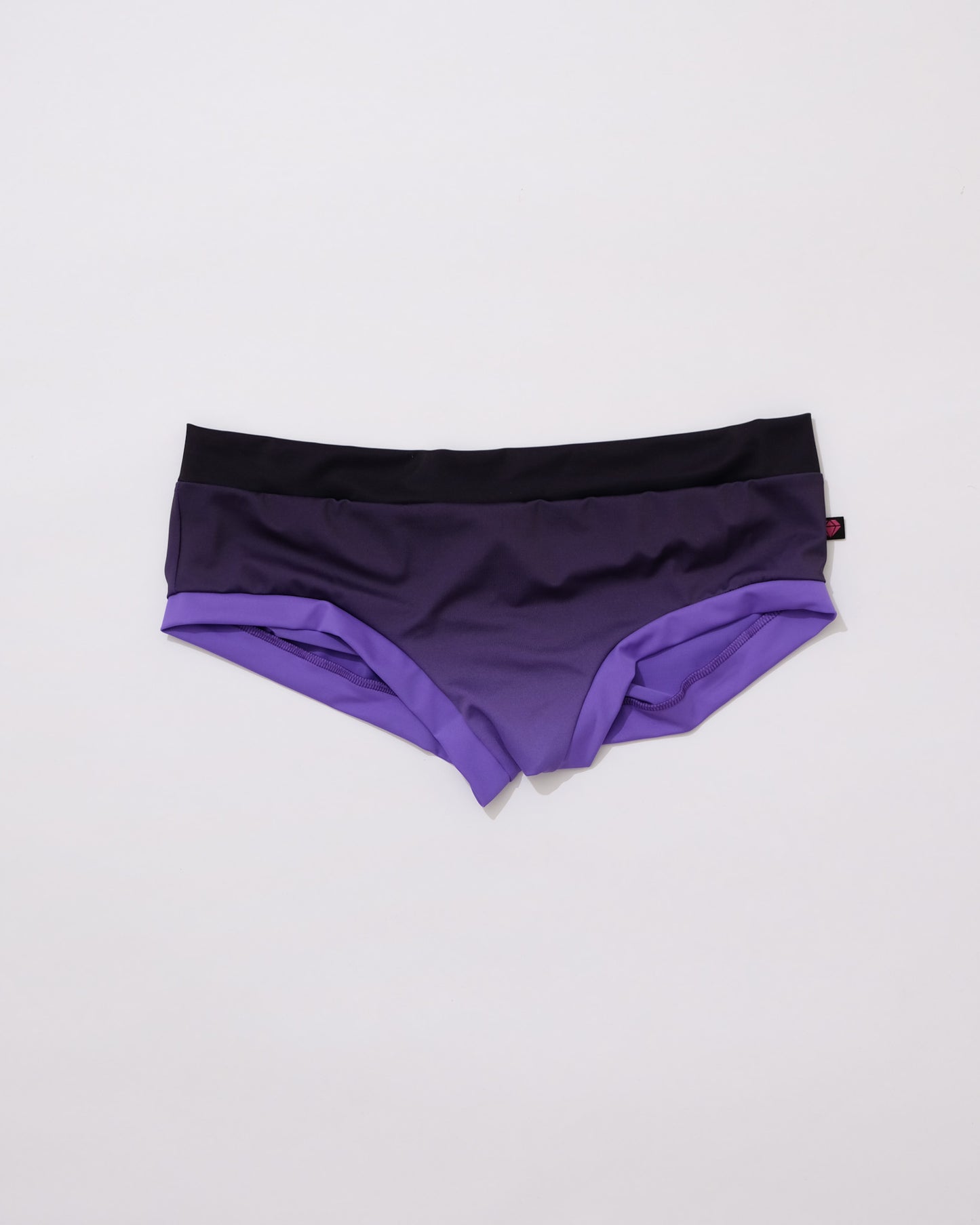 Royal Rumble Purple Low Ride Booty Shorts