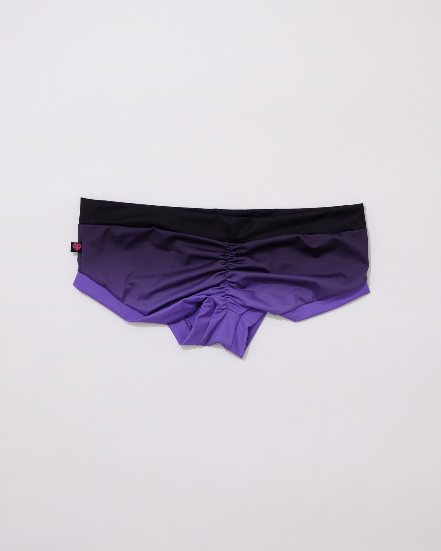 Royal Rumble Purple Low Ride Booty Shorts