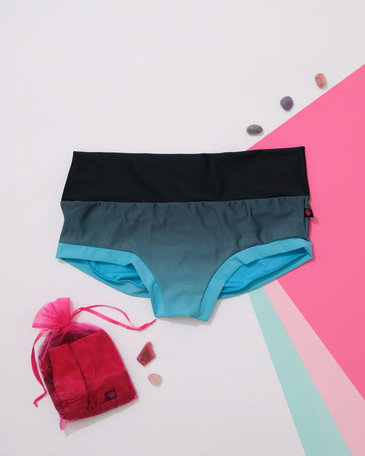 Oh Baby! It's Blue High Waisted Shorts