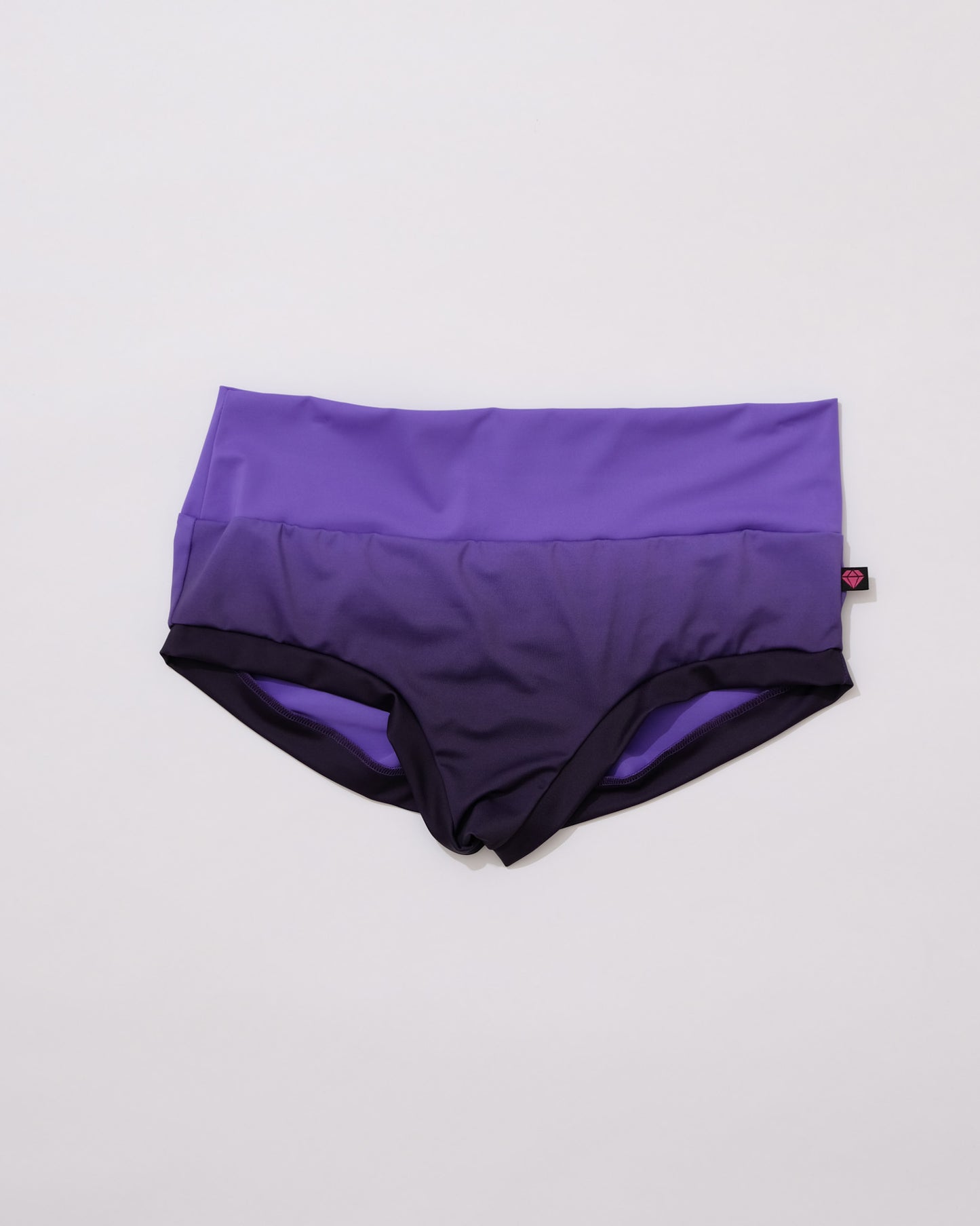 Royal Rumble Purple High Waisted Shorts