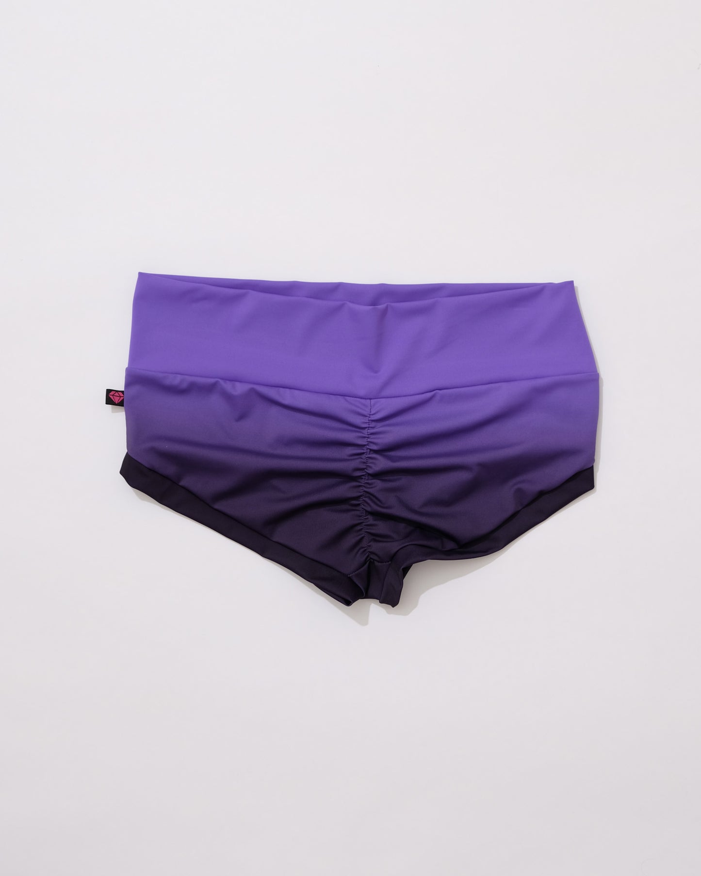Royal Rumble Purple High Waisted Shorts
