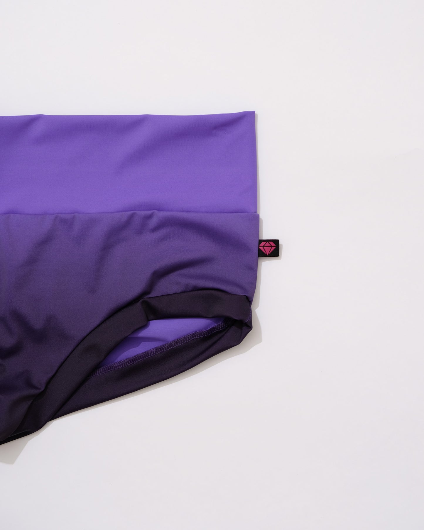 Royal Rumble Purple High Waisted Shorts