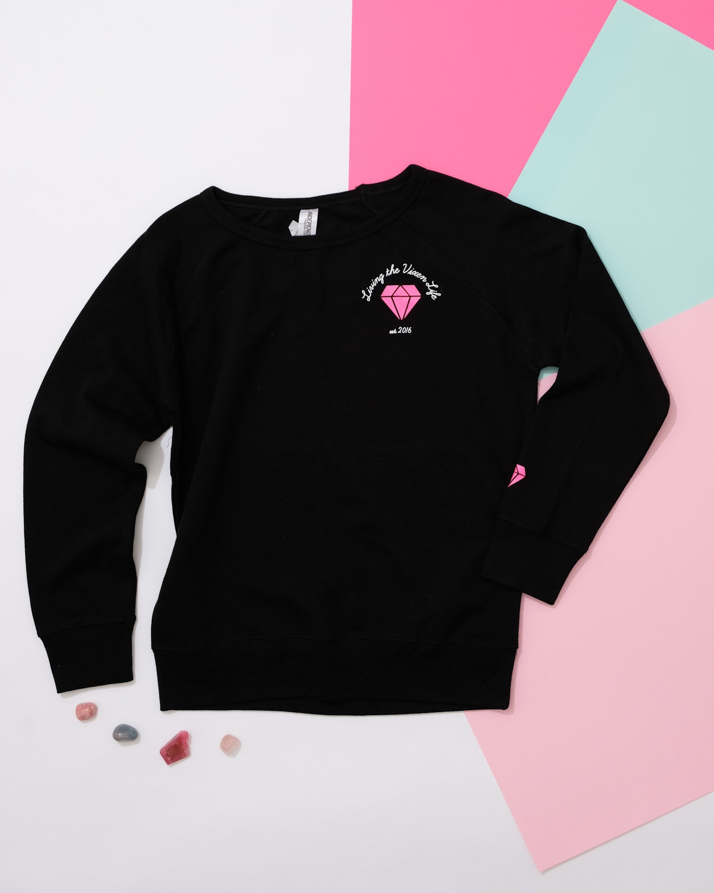 #livingthevixenlife Crewneck Sweater