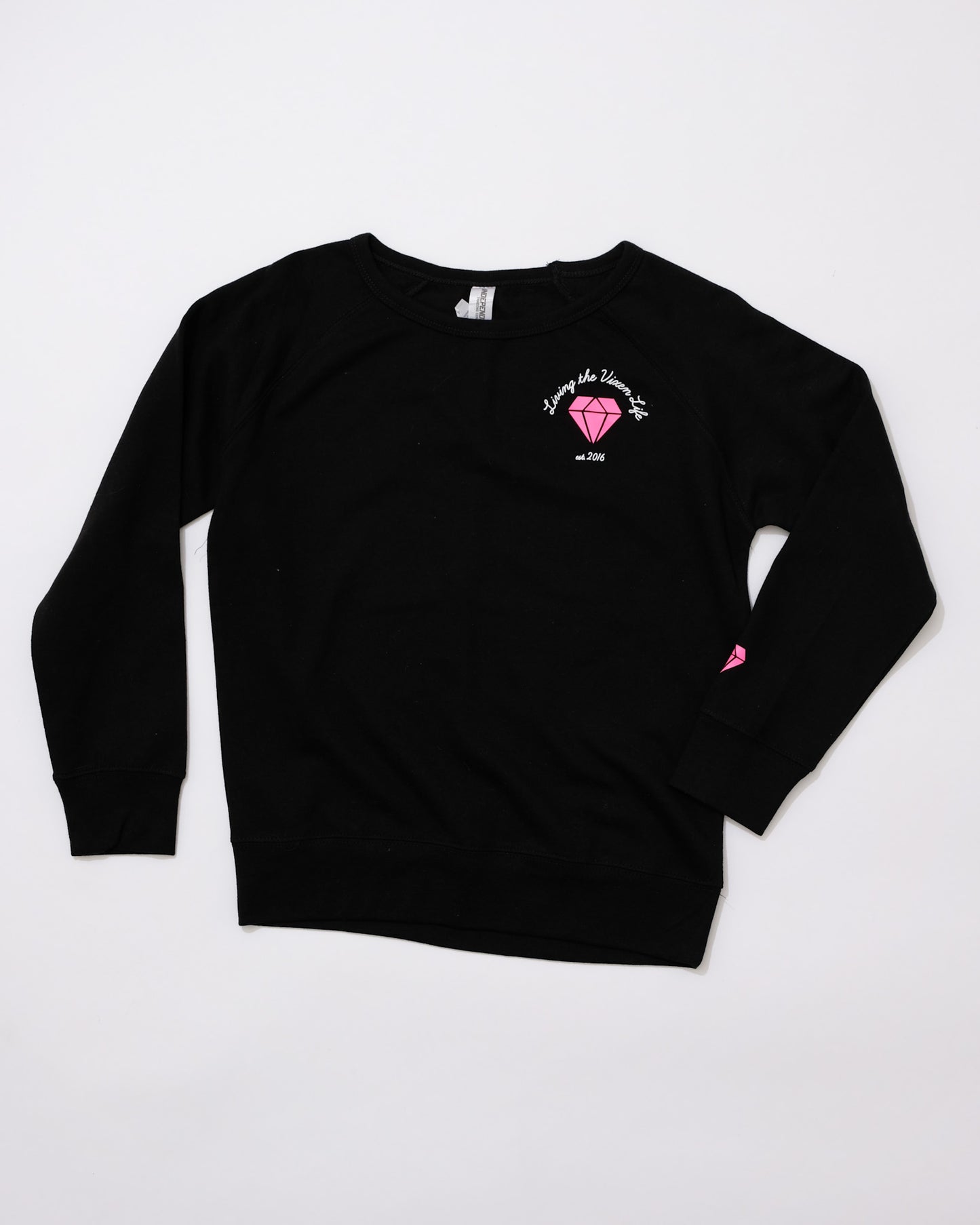 #livingthevixenlife Crewneck Sweater