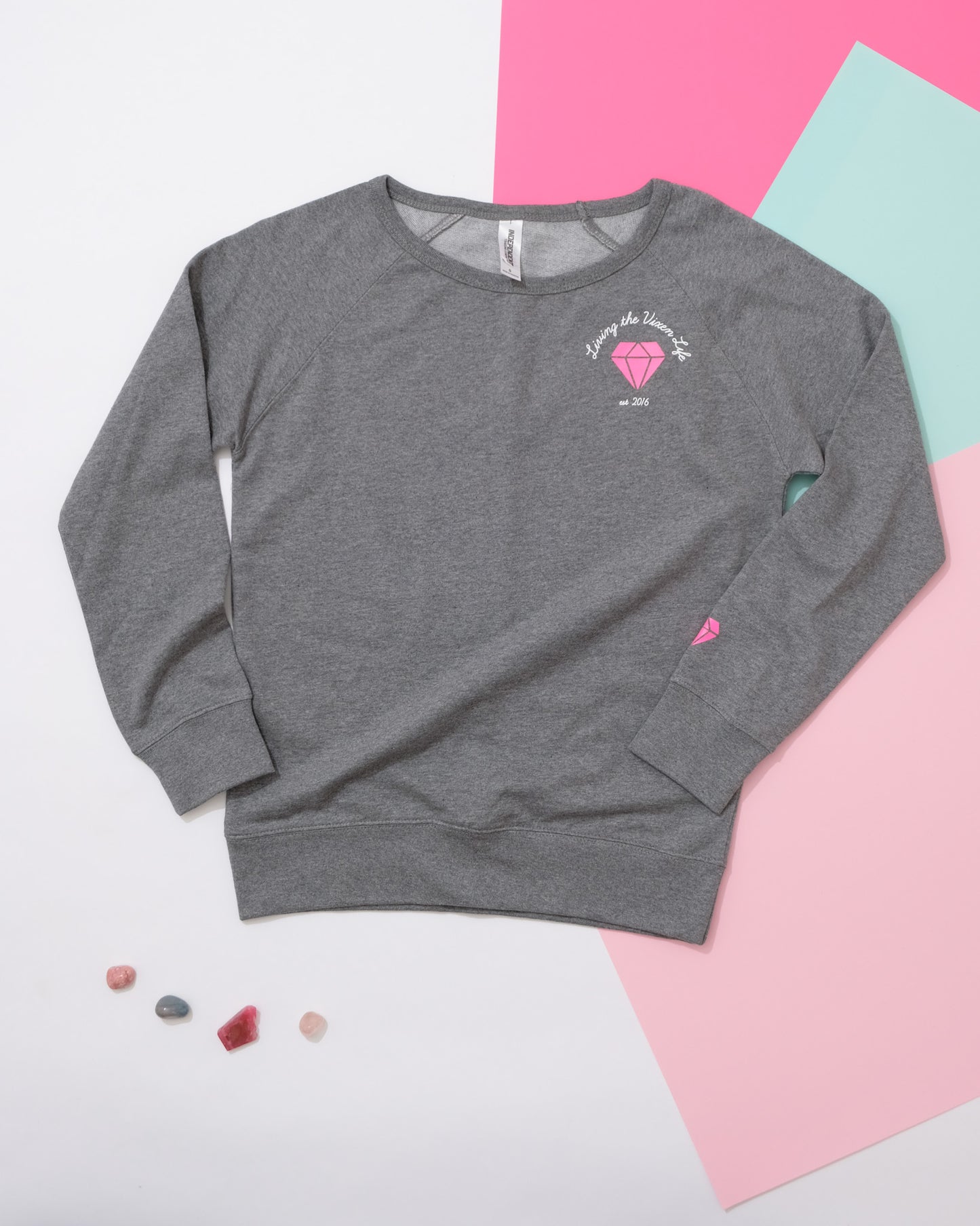 #livingthevixenlife Crewneck Sweater